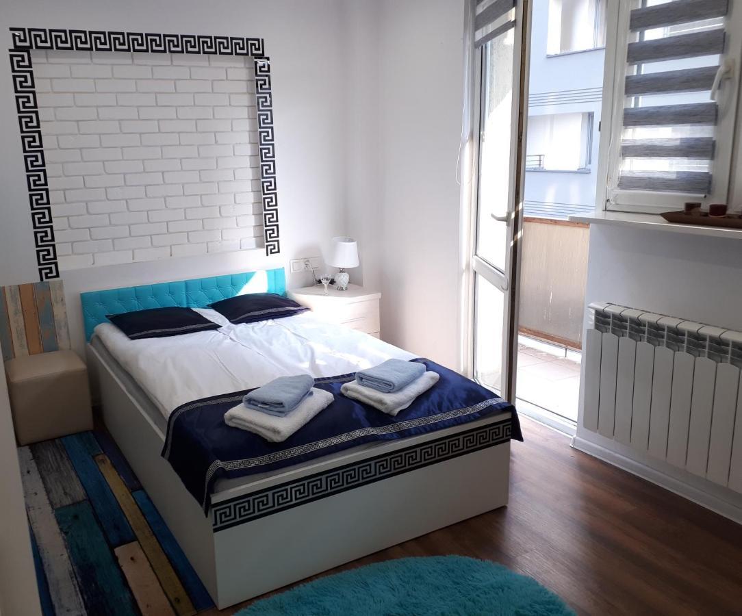 Apartamenty Centrum Mala Dwojeczka Blekitna Panoramiczna Balkonem Promenada Kielce Eksteriør bilde
